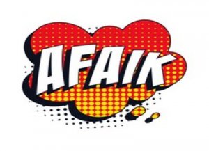 Что такое AFAIK?
